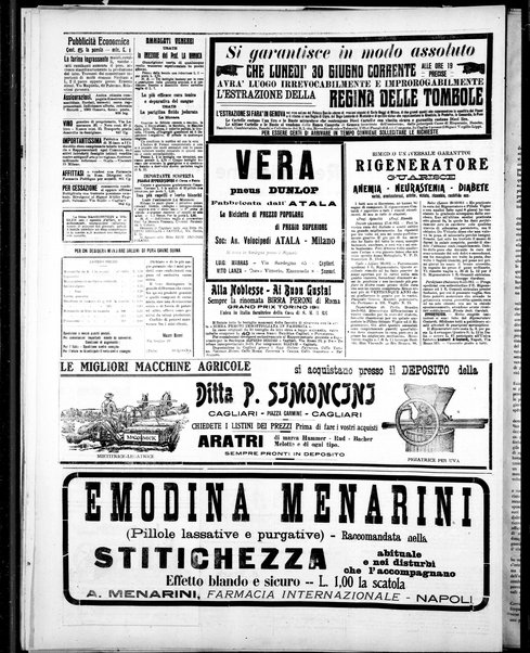 L'unione sarda : giornale settimanale, politico, amministrativo, letterario