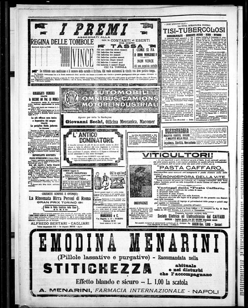 L'unione sarda : giornale settimanale, politico, amministrativo, letterario