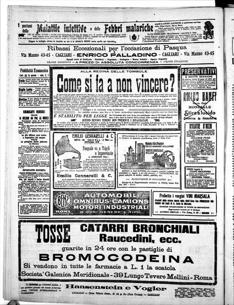 L'unione sarda : giornale settimanale, politico, amministrativo, letterario