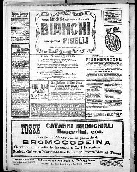 L'unione sarda : giornale settimanale, politico, amministrativo, letterario