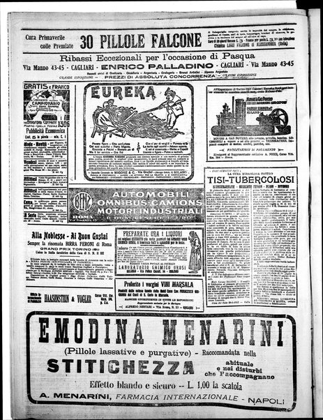 L'unione sarda : giornale settimanale, politico, amministrativo, letterario