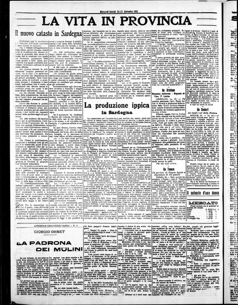 L'unione sarda : giornale settimanale, politico, amministrativo, letterario