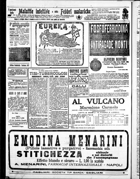 L'unione sarda : giornale settimanale, politico, amministrativo, letterario