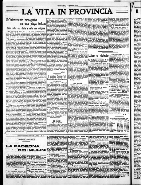 L'unione sarda : giornale settimanale, politico, amministrativo, letterario