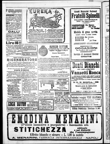 L'unione sarda : giornale settimanale, politico, amministrativo, letterario