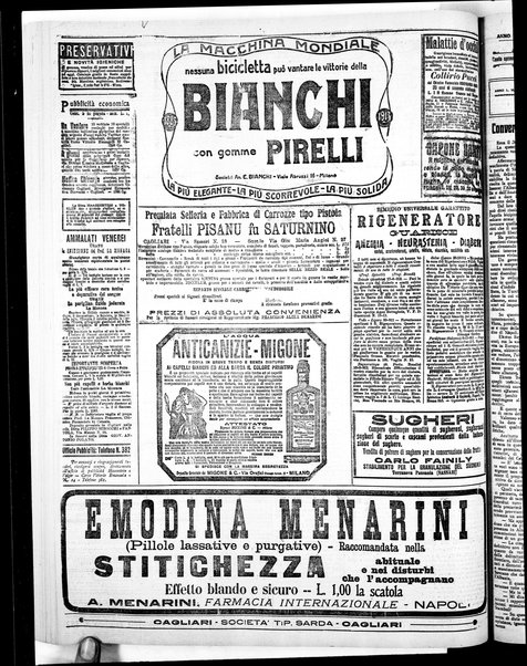 L'unione sarda : giornale settimanale, politico, amministrativo, letterario