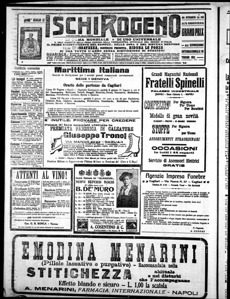 L'unione sarda : giornale settimanale, politico, amministrativo, letterario