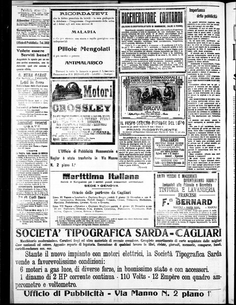 L'unione sarda : giornale settimanale, politico, amministrativo, letterario