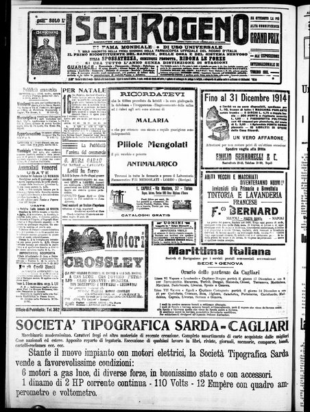 L'unione sarda : giornale settimanale, politico, amministrativo, letterario