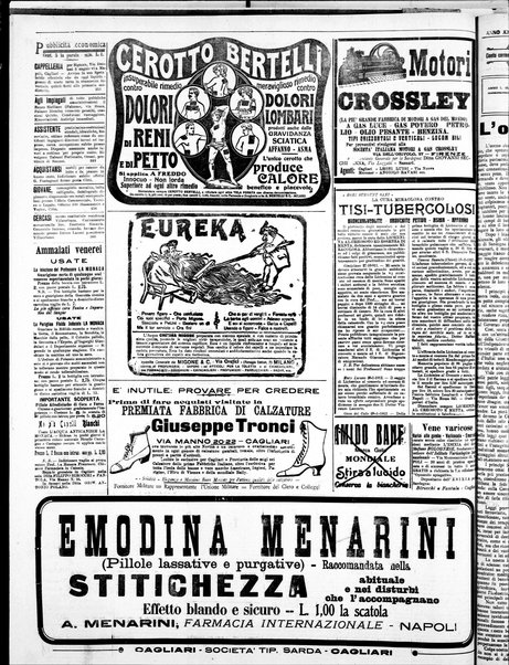 L'unione sarda : giornale settimanale, politico, amministrativo, letterario