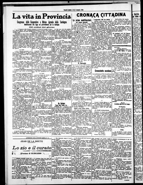 L'unione sarda : giornale settimanale, politico, amministrativo, letterario