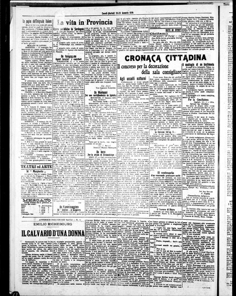 L'unione sarda : giornale settimanale, politico, amministrativo, letterario