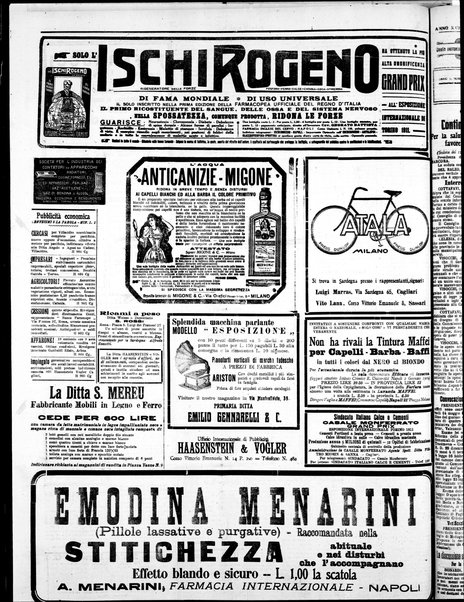 L'unione sarda : giornale settimanale, politico, amministrativo, letterario