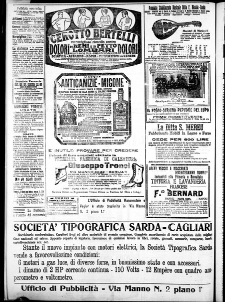 L'unione sarda : giornale settimanale, politico, amministrativo, letterario