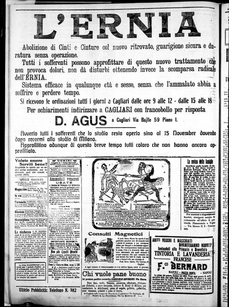 L'unione sarda : giornale settimanale, politico, amministrativo, letterario