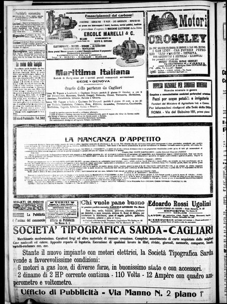 L'unione sarda : giornale settimanale, politico, amministrativo, letterario