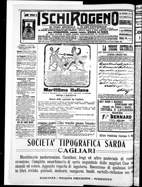 L'unione sarda : giornale settimanale, politico, amministrativo, letterario