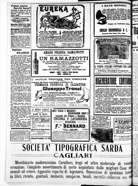 L'unione sarda : giornale settimanale, politico, amministrativo, letterario