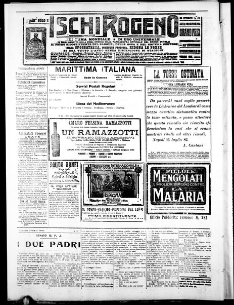 L'unione sarda : giornale settimanale, politico, amministrativo, letterario