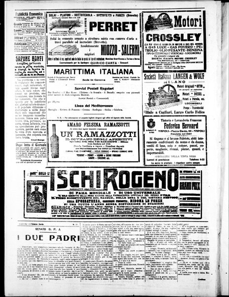 L'unione sarda : giornale settimanale, politico, amministrativo, letterario