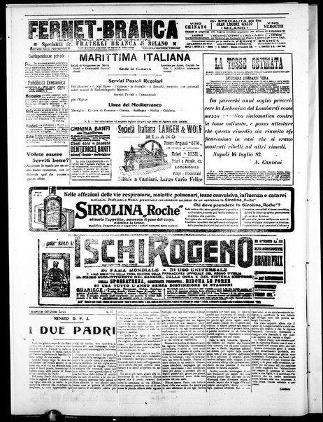 L'unione sarda : giornale settimanale, politico, amministrativo, letterario