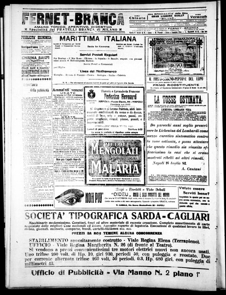 L'unione sarda : giornale settimanale, politico, amministrativo, letterario