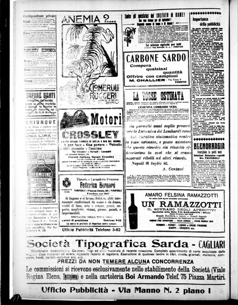 L'unione sarda : giornale settimanale, politico, amministrativo, letterario