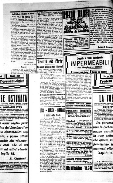 L'unione sarda : giornale settimanale, politico, amministrativo, letterario