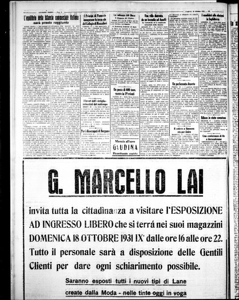 L'unione sarda : giornale settimanale, politico, amministrativo, letterario