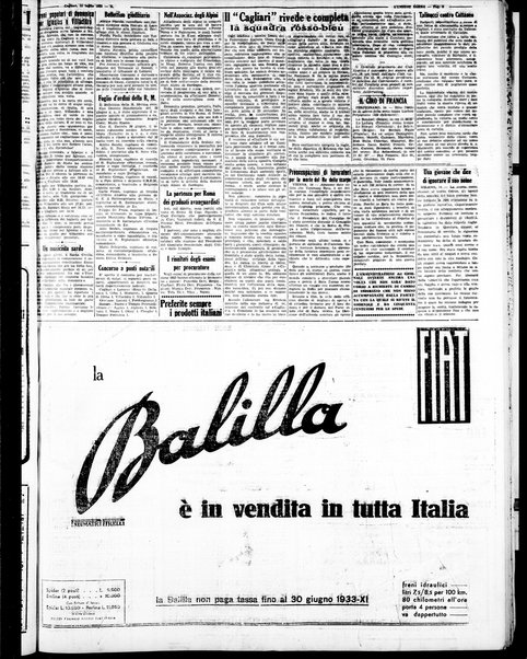 L'unione sarda : giornale settimanale, politico, amministrativo, letterario