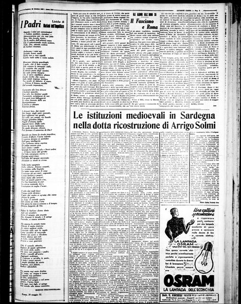 L'unione sarda : giornale settimanale, politico, amministrativo, letterario