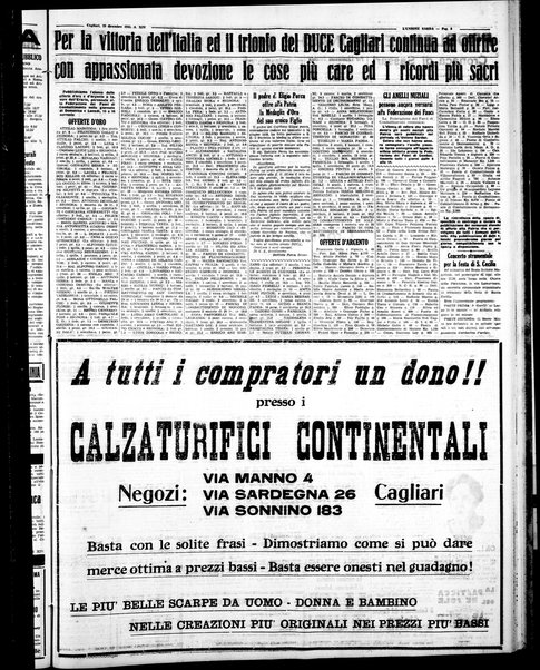 L'unione sarda : giornale settimanale, politico, amministrativo, letterario