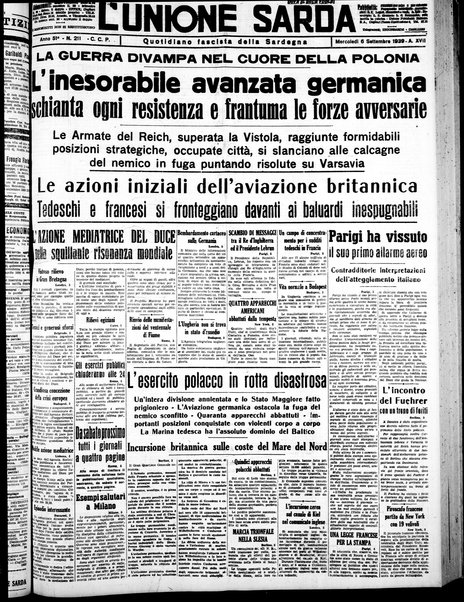 L'unione sarda : giornale settimanale, politico, amministrativo, letterario