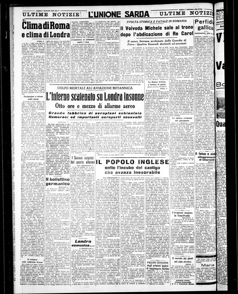 L'unione sarda : giornale settimanale, politico, amministrativo, letterario