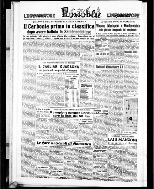 L'unione sarda : giornale settimanale, politico, amministrativo, letterario