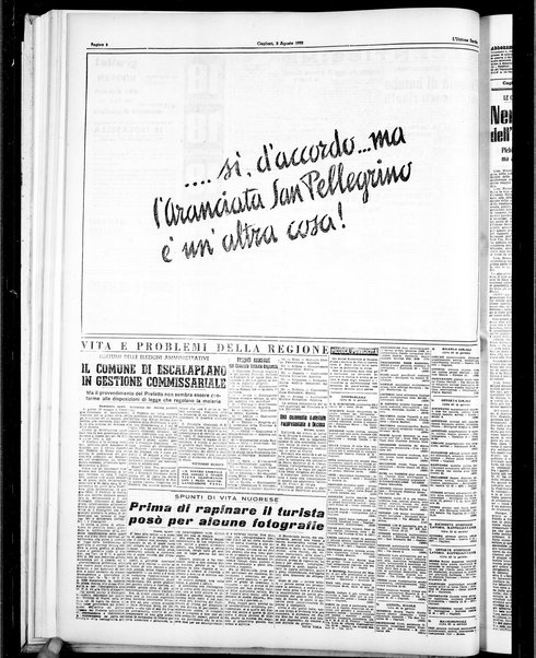 L'unione sarda : giornale settimanale, politico, amministrativo, letterario