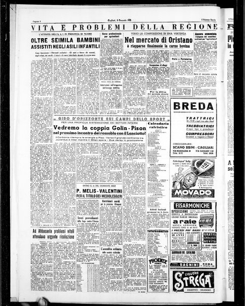 L'unione sarda : giornale settimanale, politico, amministrativo, letterario