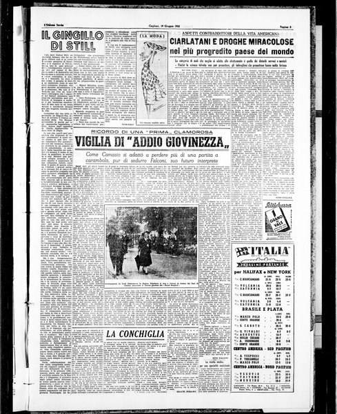 L'unione sarda : giornale settimanale, politico, amministrativo, letterario