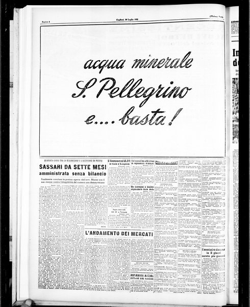 L'unione sarda : giornale settimanale, politico, amministrativo, letterario