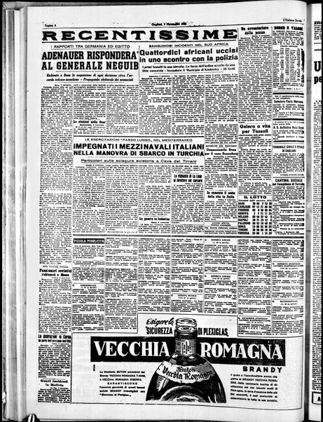 L'unione sarda : giornale settimanale, politico, amministrativo, letterario