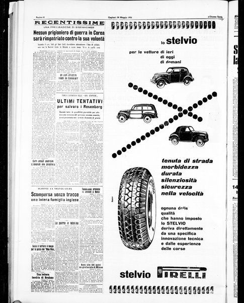 L'unione sarda : giornale settimanale, politico, amministrativo, letterario