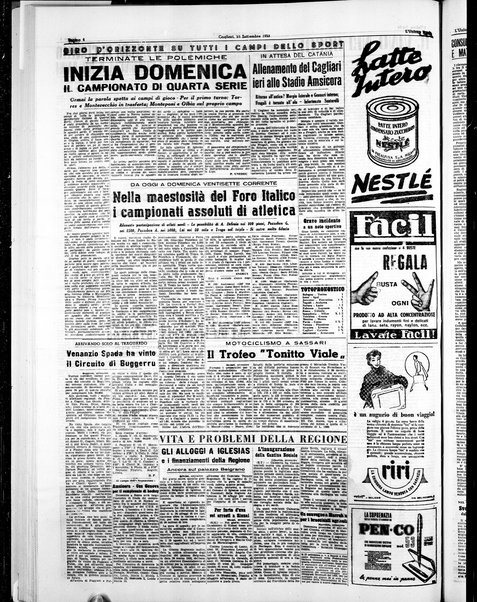 L'unione sarda : giornale settimanale, politico, amministrativo, letterario