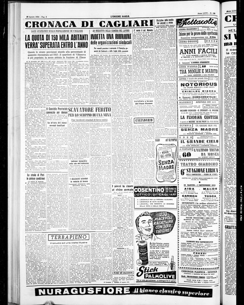 L'unione sarda : giornale settimanale, politico, amministrativo, letterario