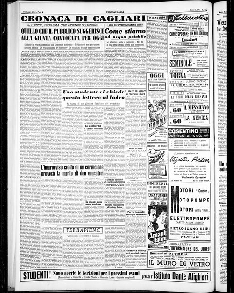 L'unione sarda : giornale settimanale, politico, amministrativo, letterario