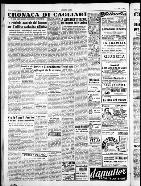 L'unione sarda : giornale settimanale, politico, amministrativo, letterario