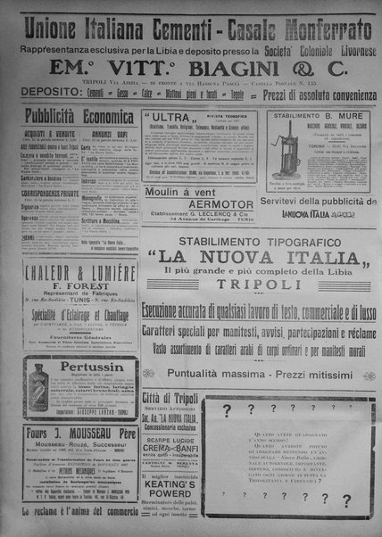 La nuova Italia : giornale quotidiano illustrato della Tripolitania e Cirenaica