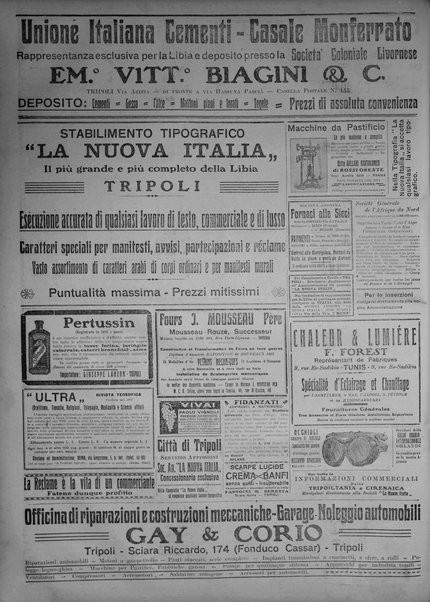 La nuova Italia : giornale quotidiano illustrato della Tripolitania e Cirenaica