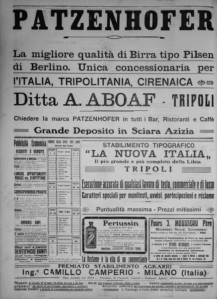 La nuova Italia : giornale quotidiano illustrato della Tripolitania e Cirenaica