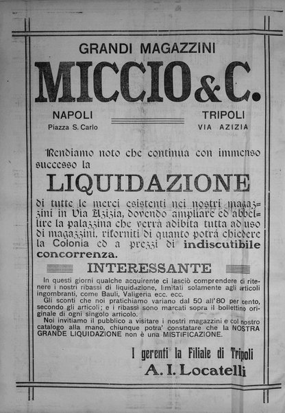 La nuova Italia : giornale quotidiano illustrato della Tripolitania e Cirenaica