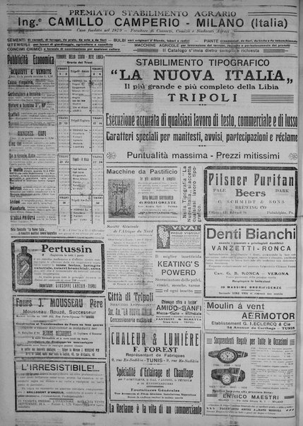 La nuova Italia : giornale quotidiano illustrato della Tripolitania e Cirenaica